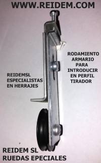 RUEDA ESPECIAL INSERTA EN PERFIL VERTICAL RF: 006 INSERTA RUEDA ESPECIAL INSERTA EN PERFIL VERTICAL RF: 006 INSERTA